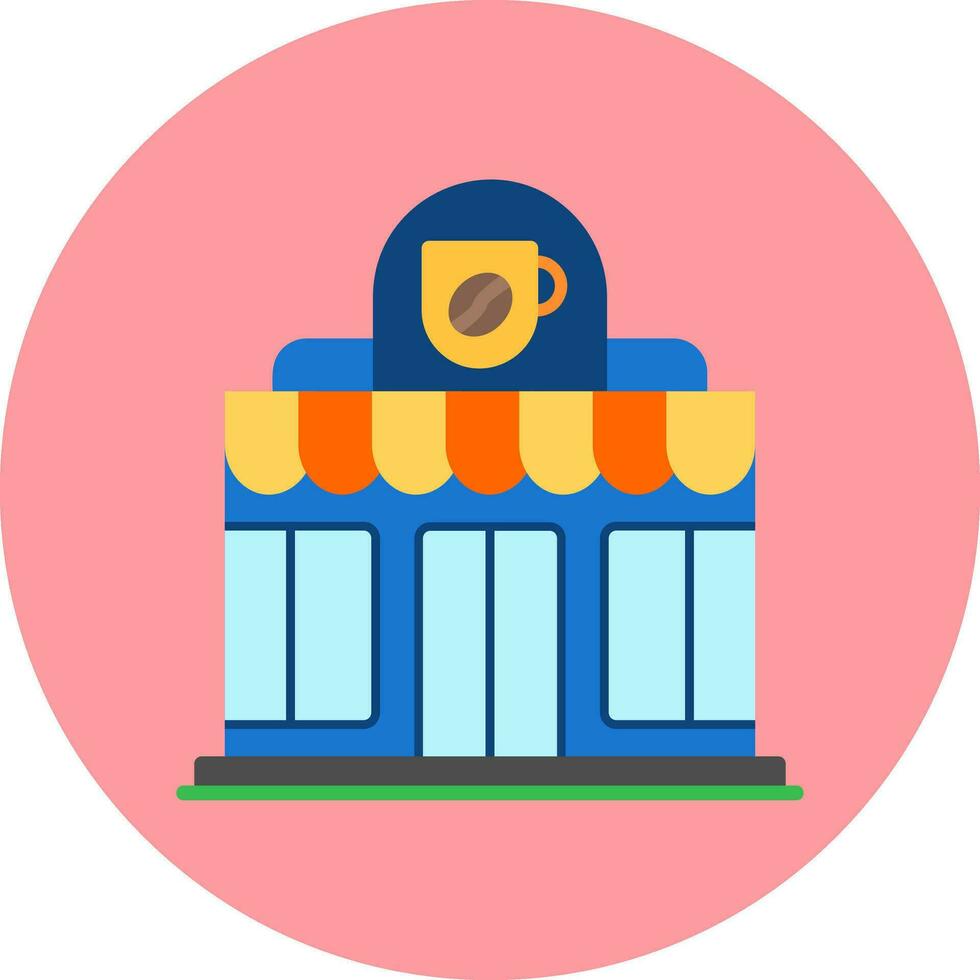 Coffee Shop Vector Icon