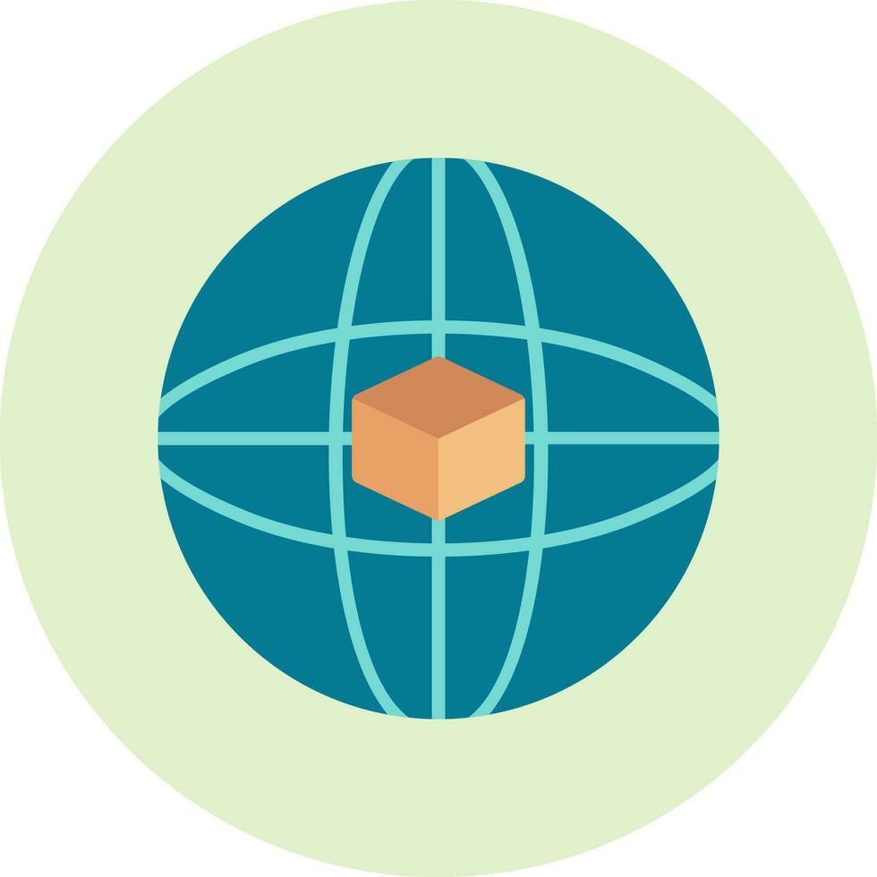 Global Network Vector Icon