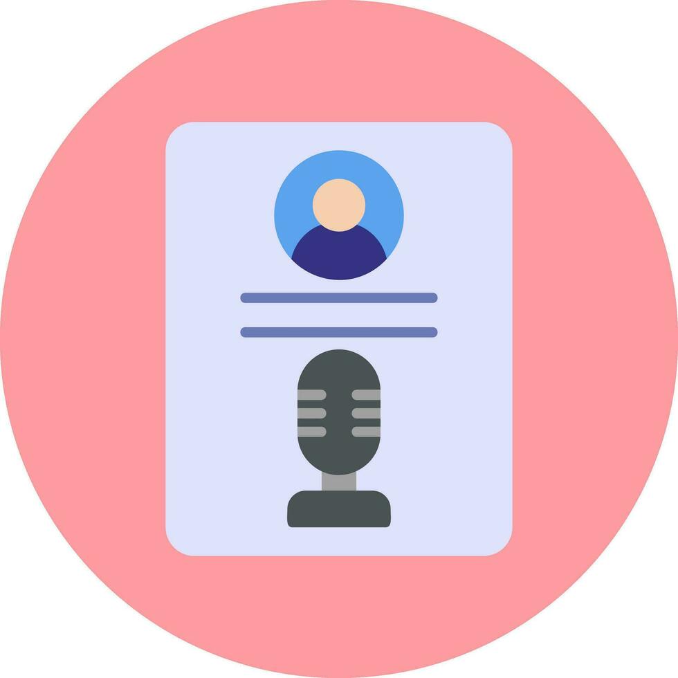 Record Vector Icon