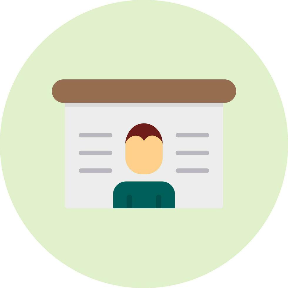 Presentation Vector Icon