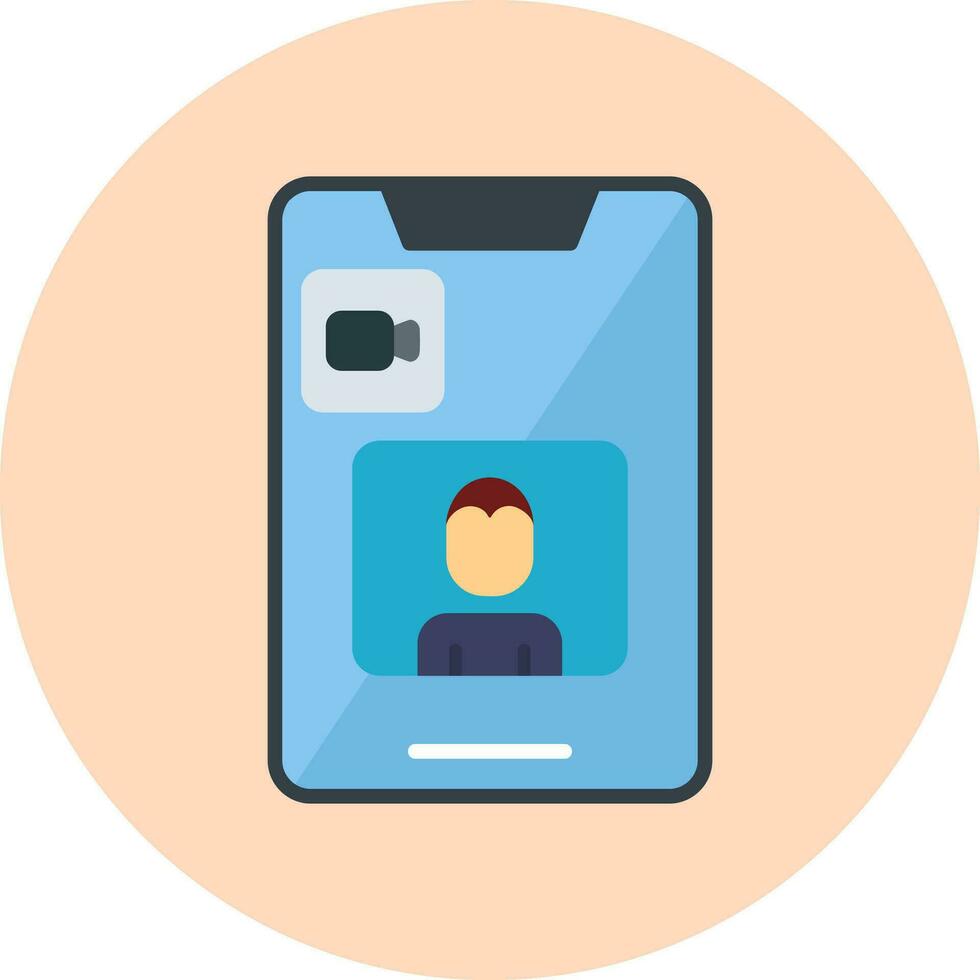 Videocall Vector Icon