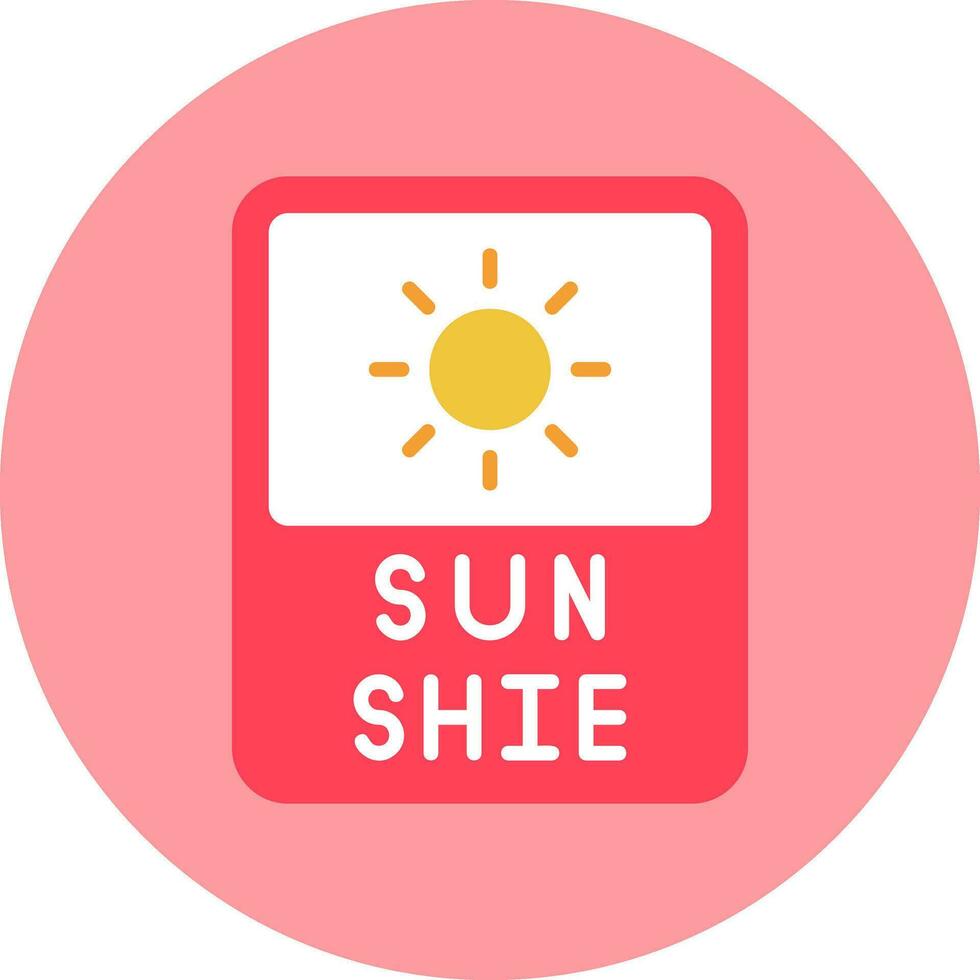 Sunshine Vector Icon