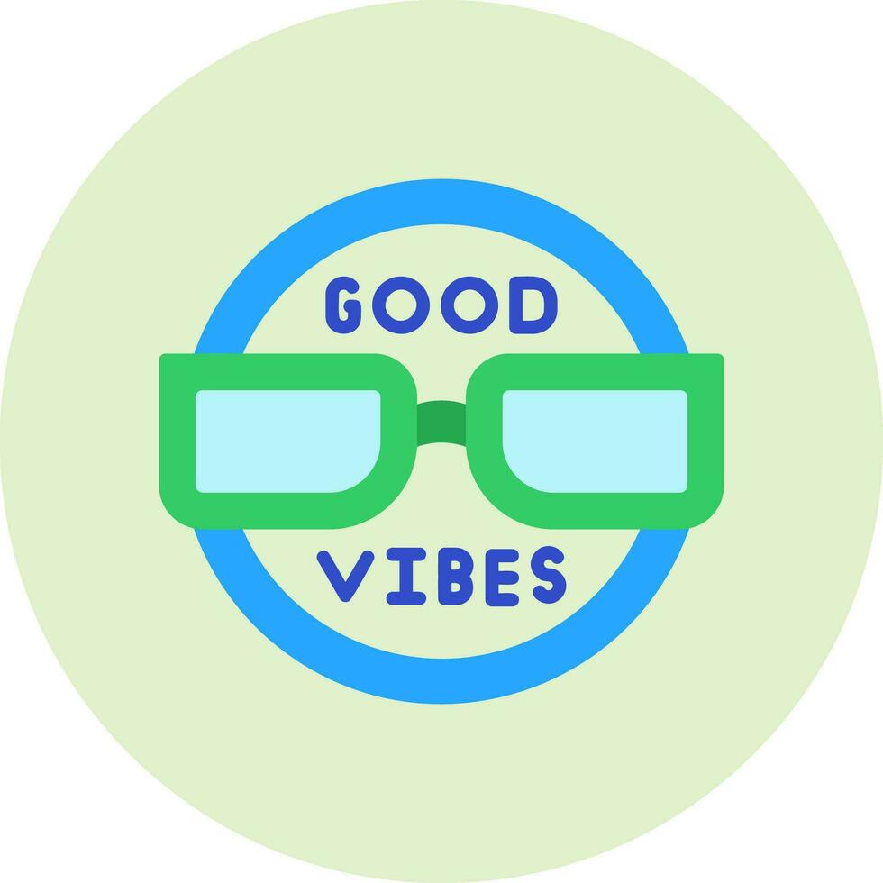 Good Vibes Vector Icon