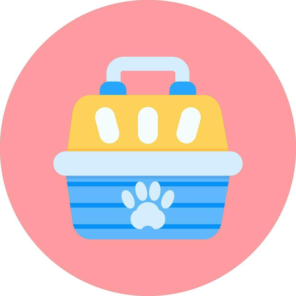 pet carrier Vector Icon