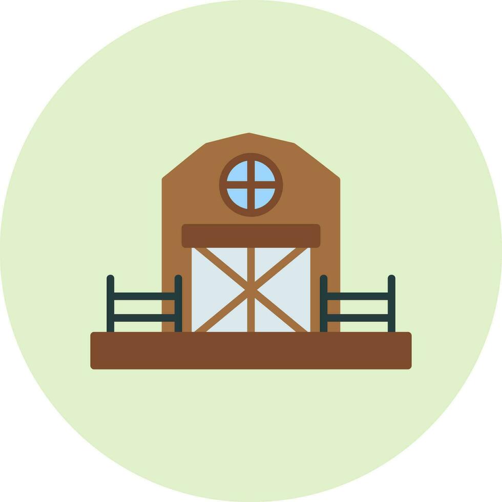 cowshed Vector Icon