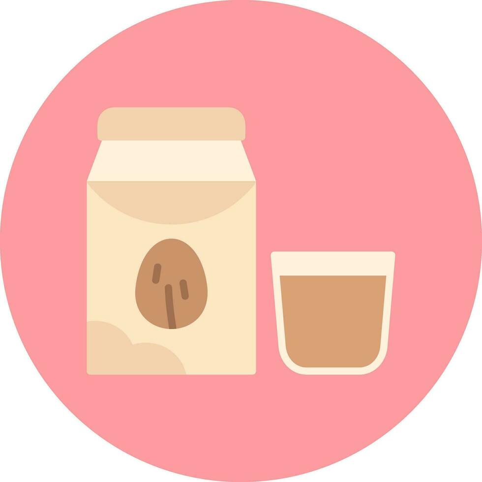 almond milk Vector Icon