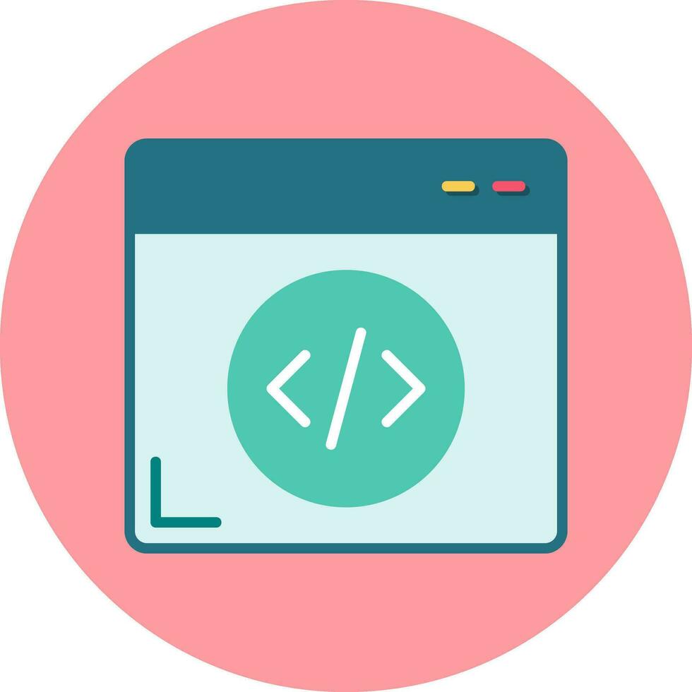Web Programming Vector Icon