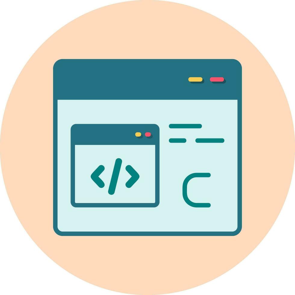 Computer Languages Vector Icon