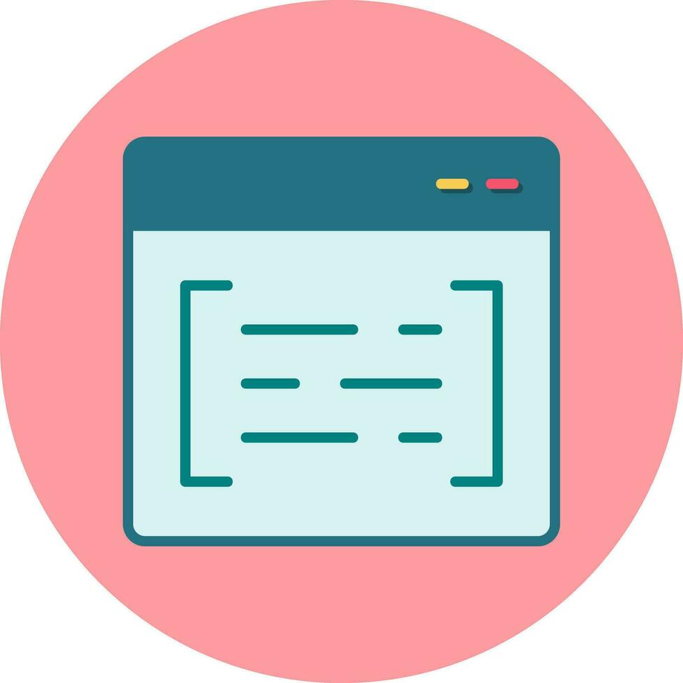 Browser Vector Icon