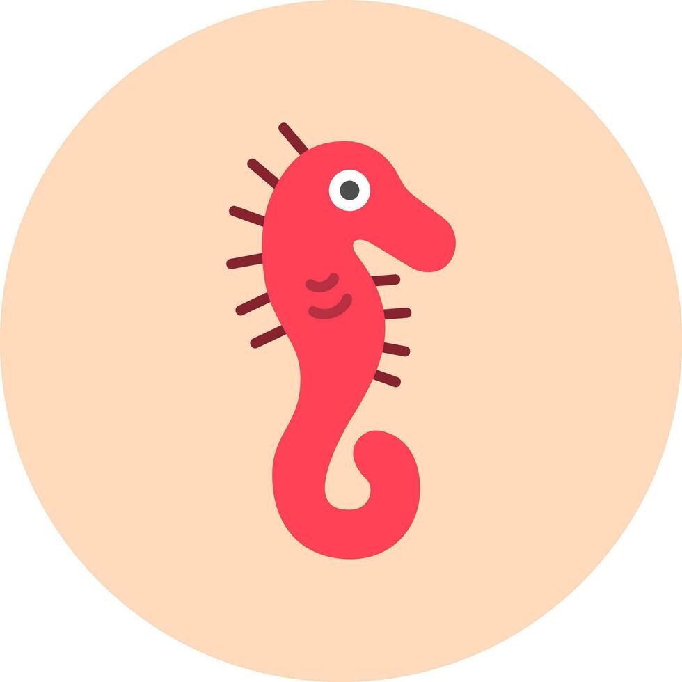 Seahorse Vector Icon