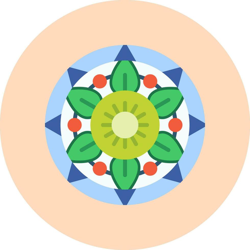 icono de vector de mandala