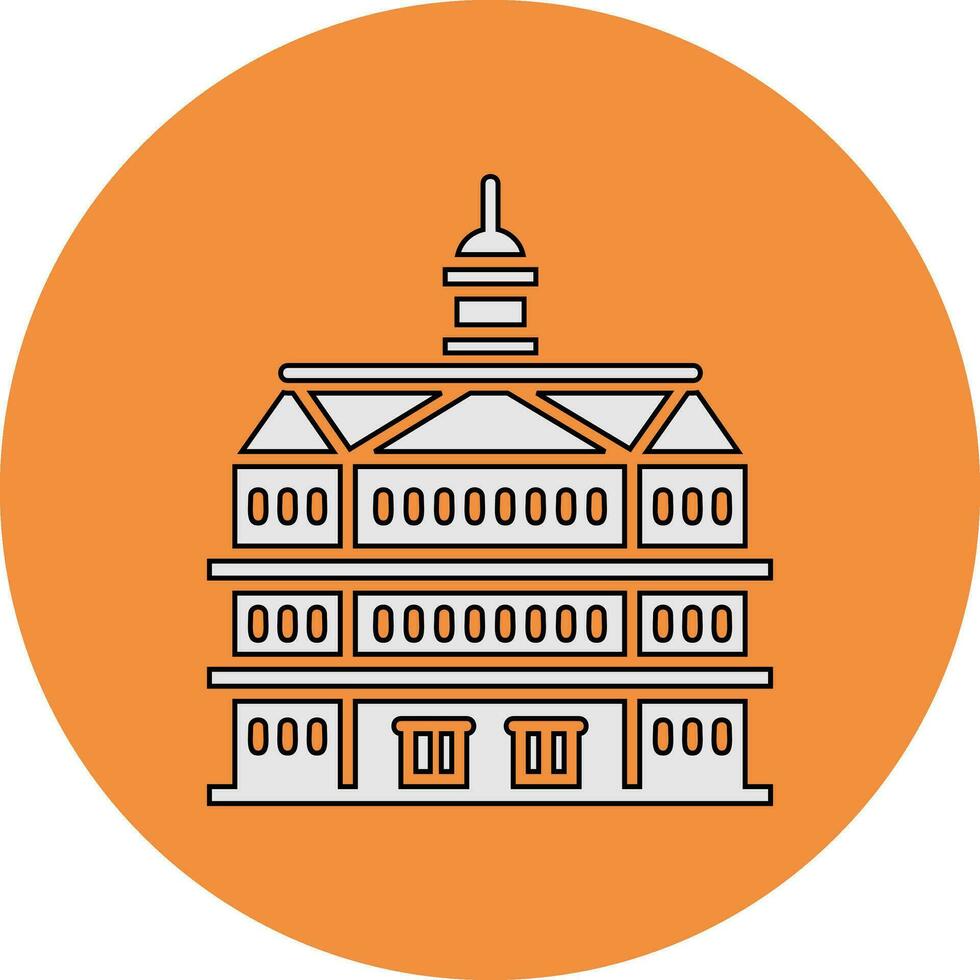 Royal Palace Vector Icon