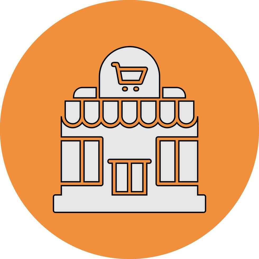 Supermarket Vector Icon