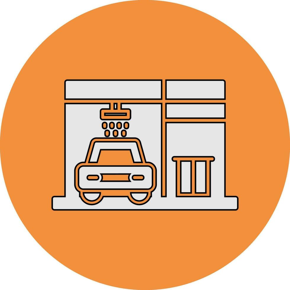 Carwash Vector Icon