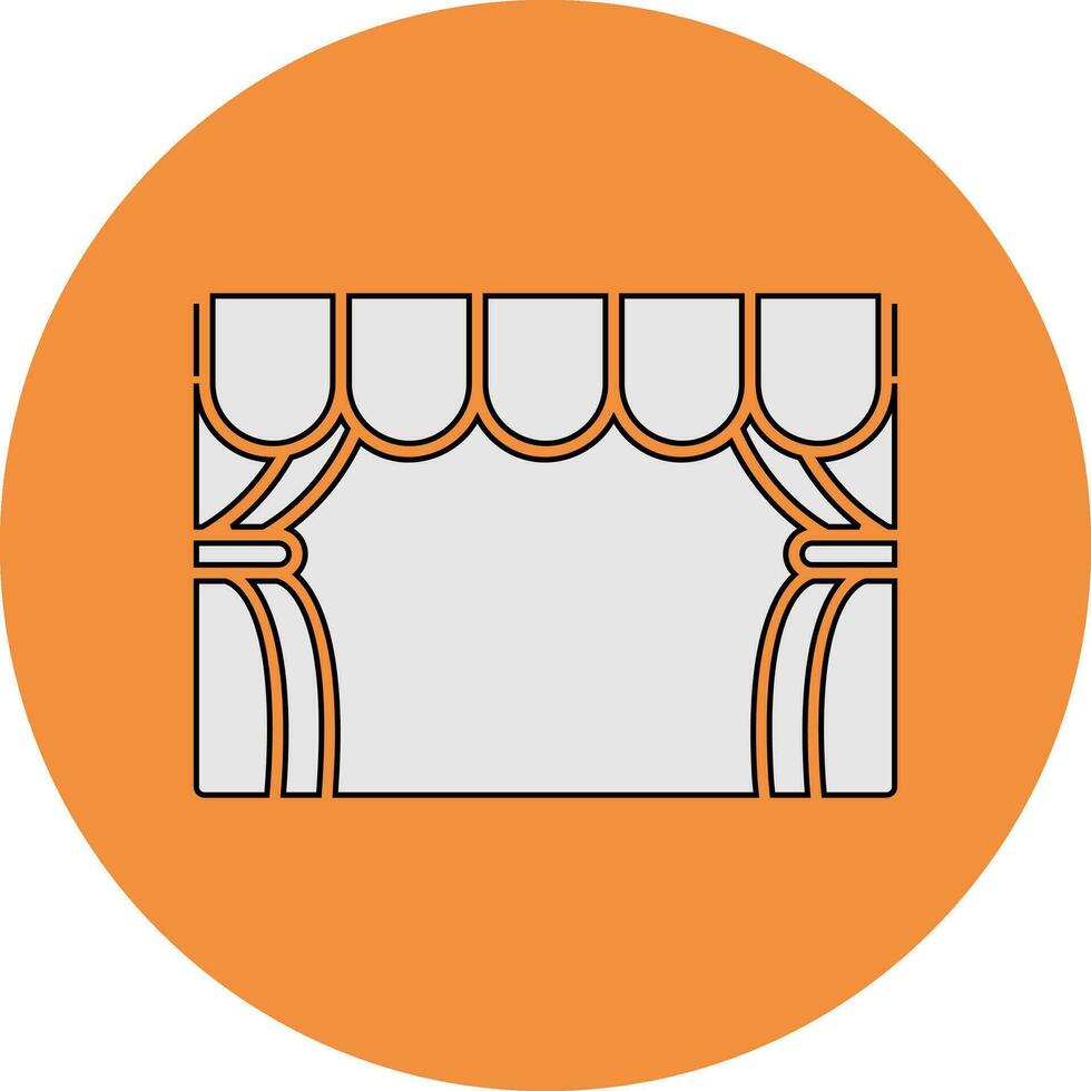 Stage Vector Icon