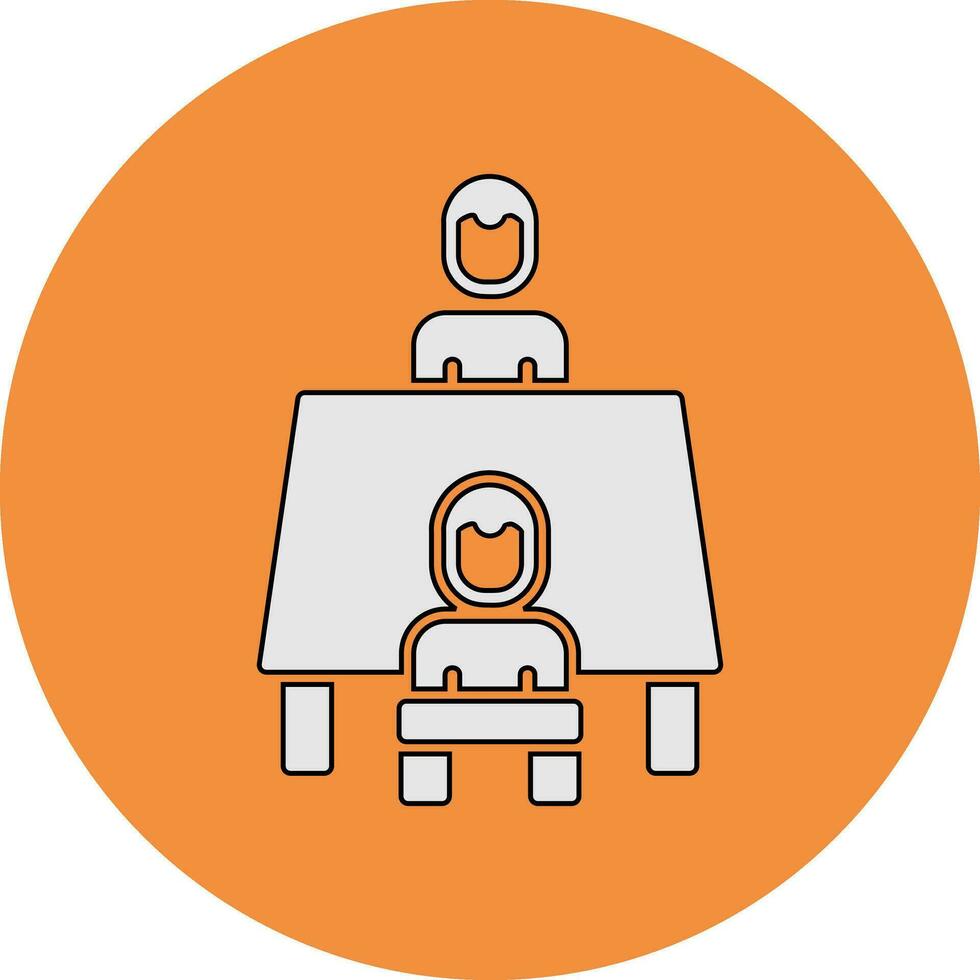 Interview Vector Icon