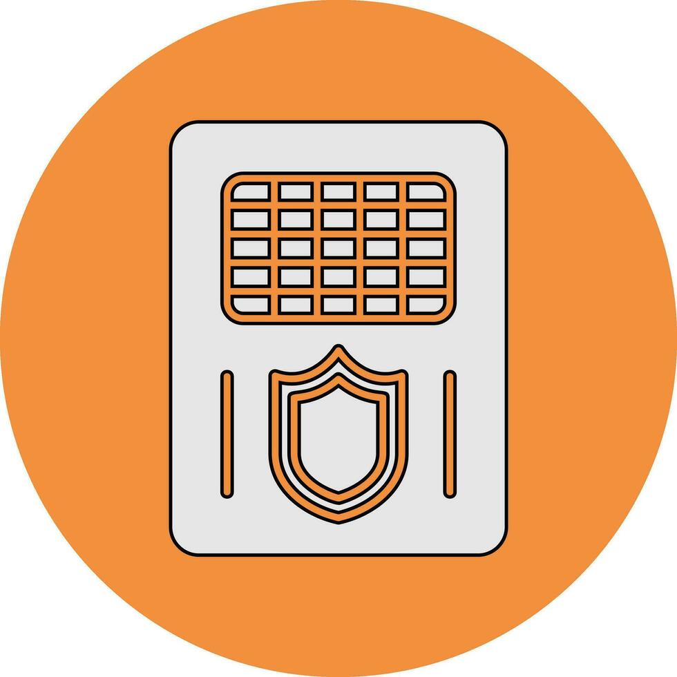 Police Shield Vector Icon