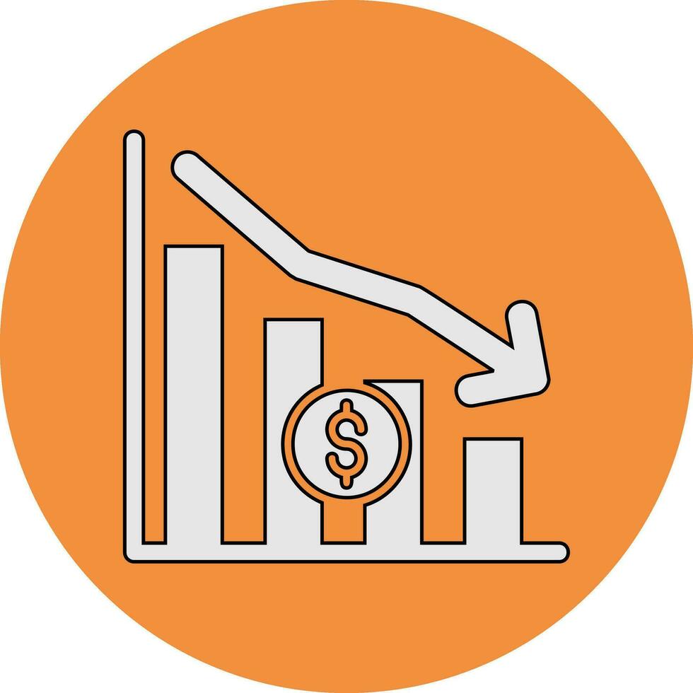 Economic Crisis Vector Icon