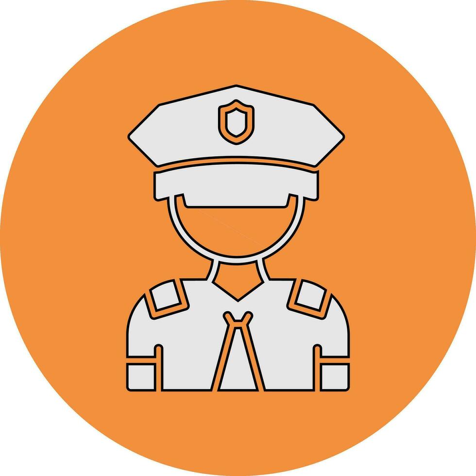 Policeman Vector Icon