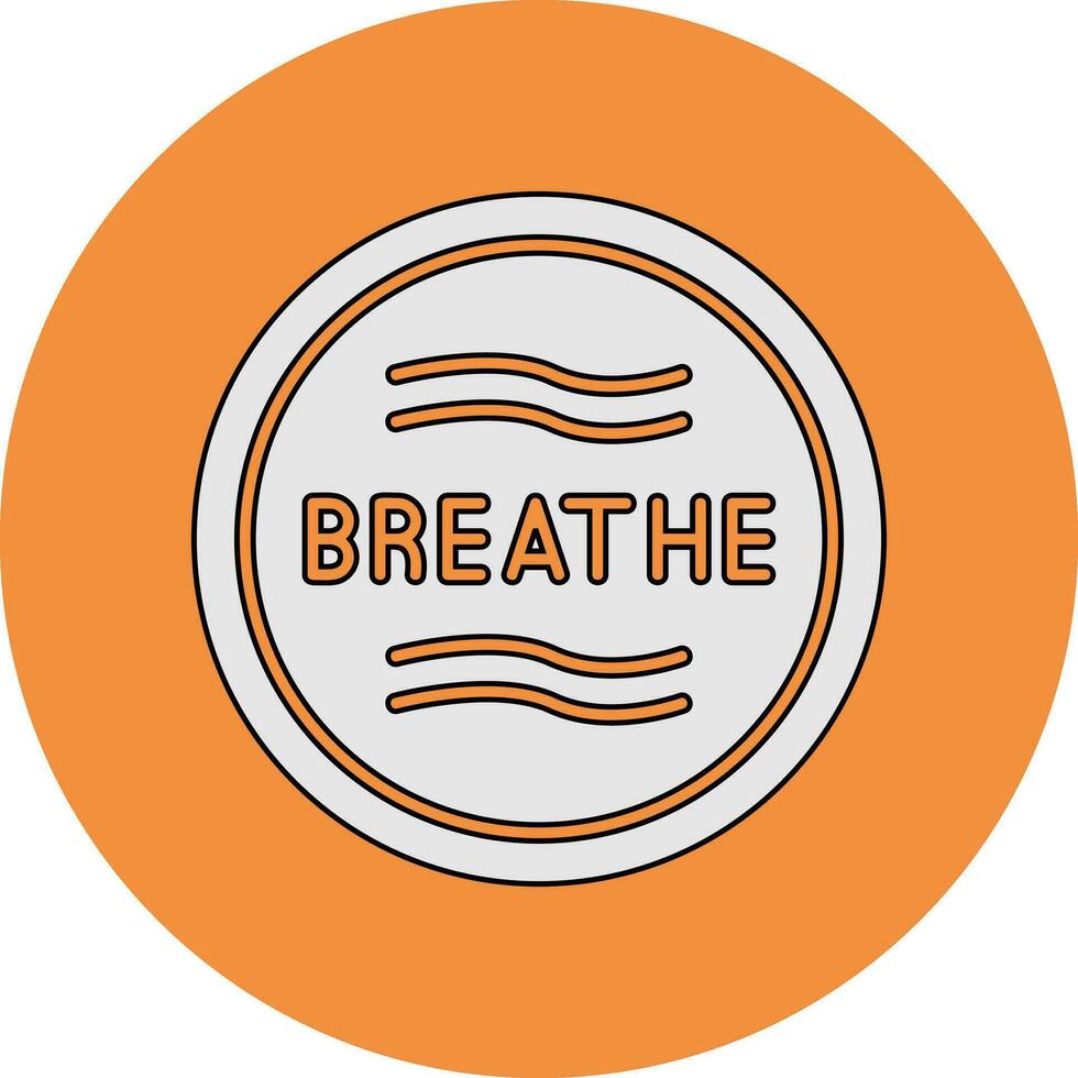 Breathe Vector Icon