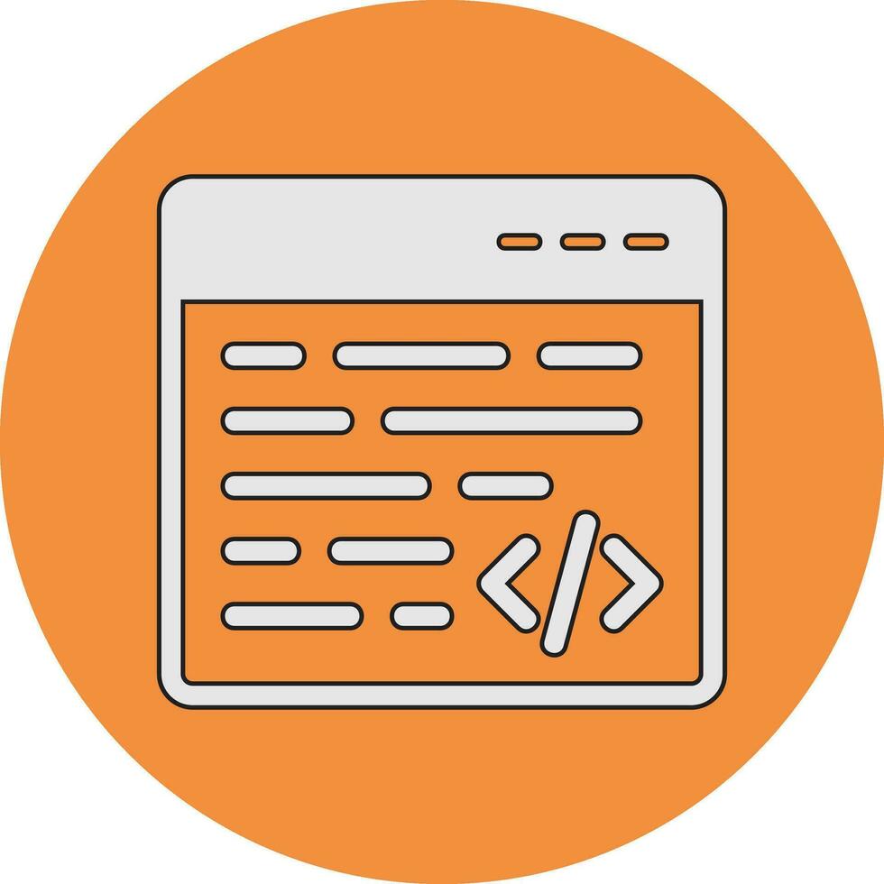 Code Vector Icon