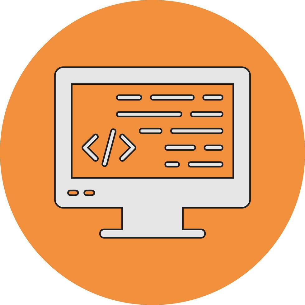 Programing Vector Icon