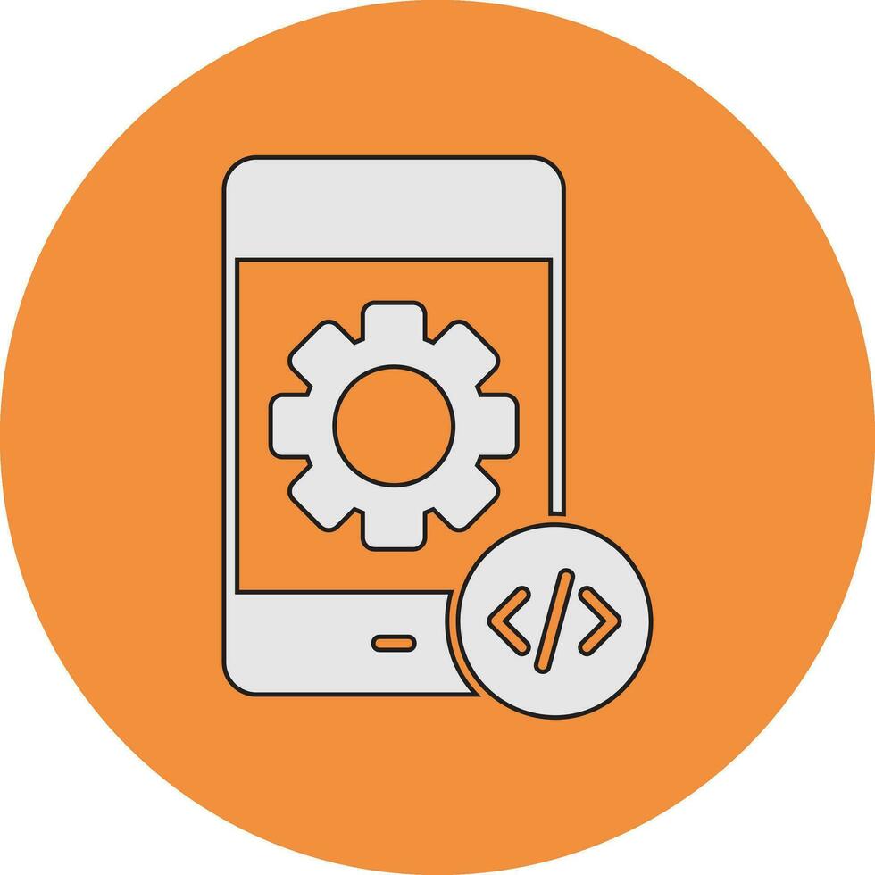 Mobile Development Vector Icon