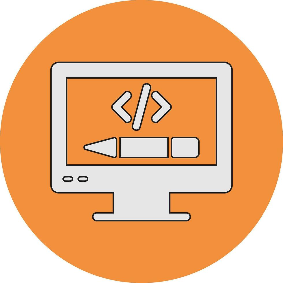 Coding Vector Icon