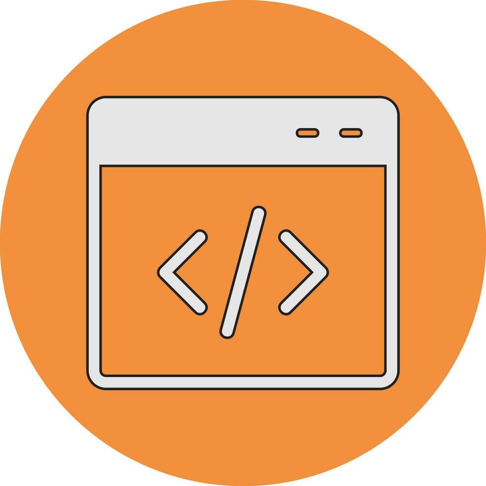 Coding Vector Icon