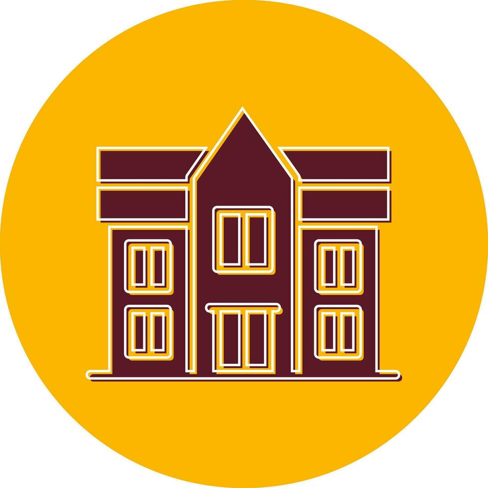 Mansion Vector Icon