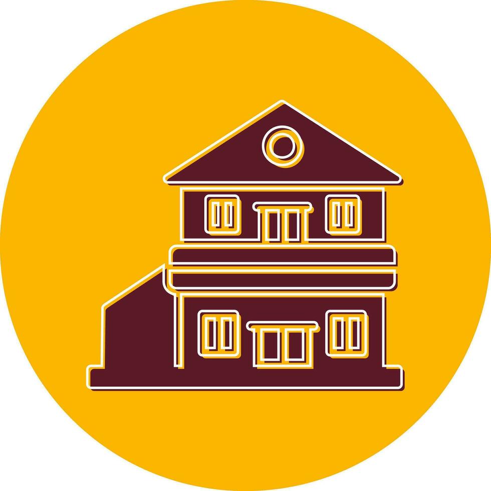 Mansion Vector Icon