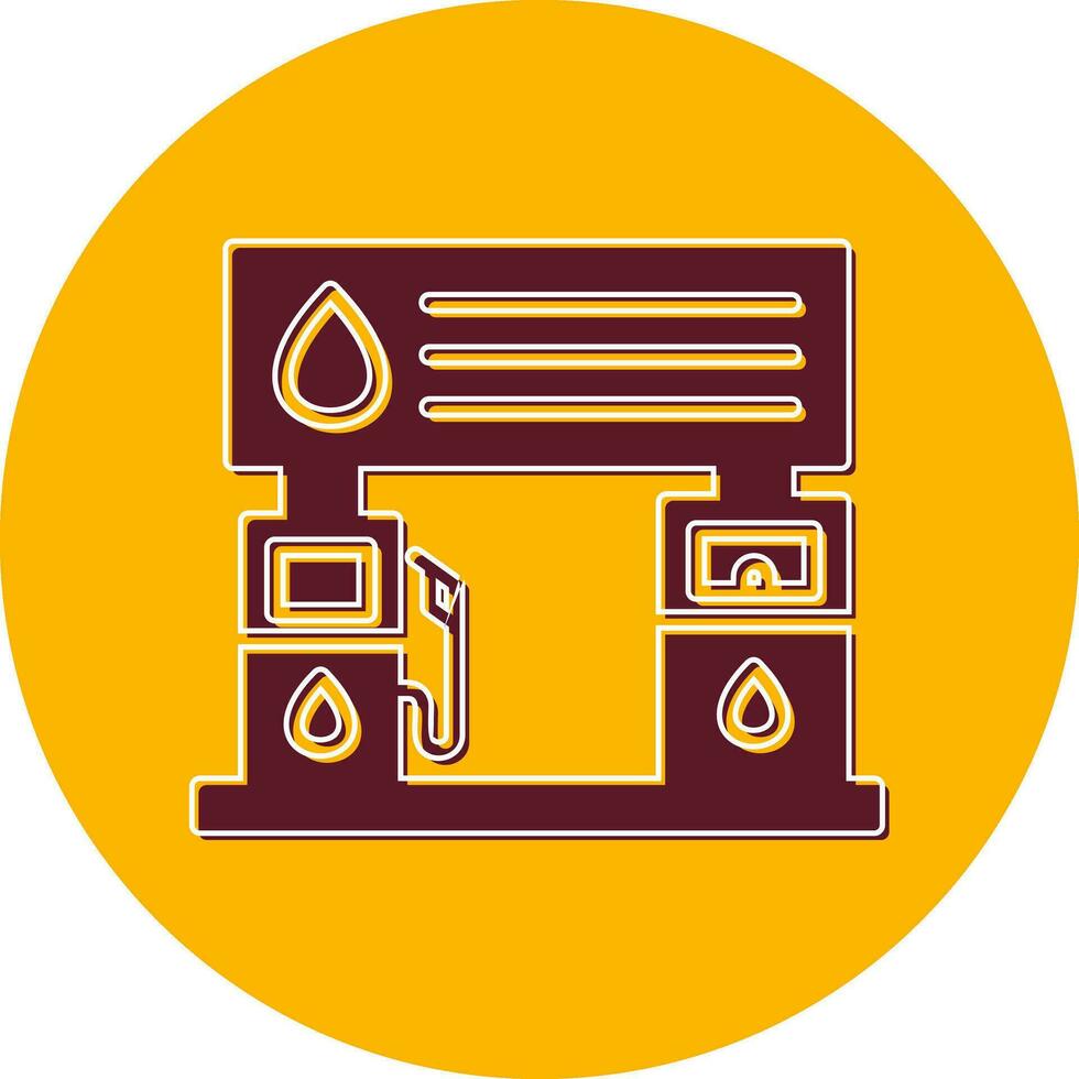 Gas Station Vector Icon