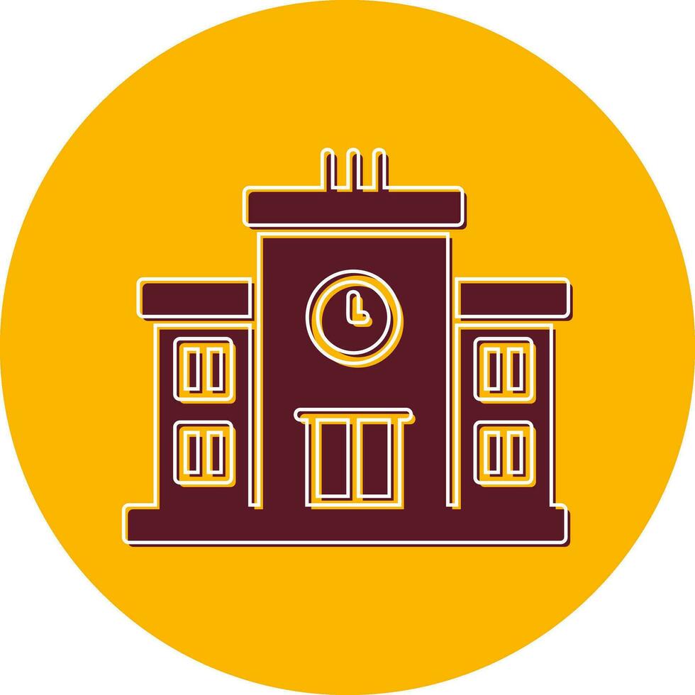 Town Hall Vector Icon