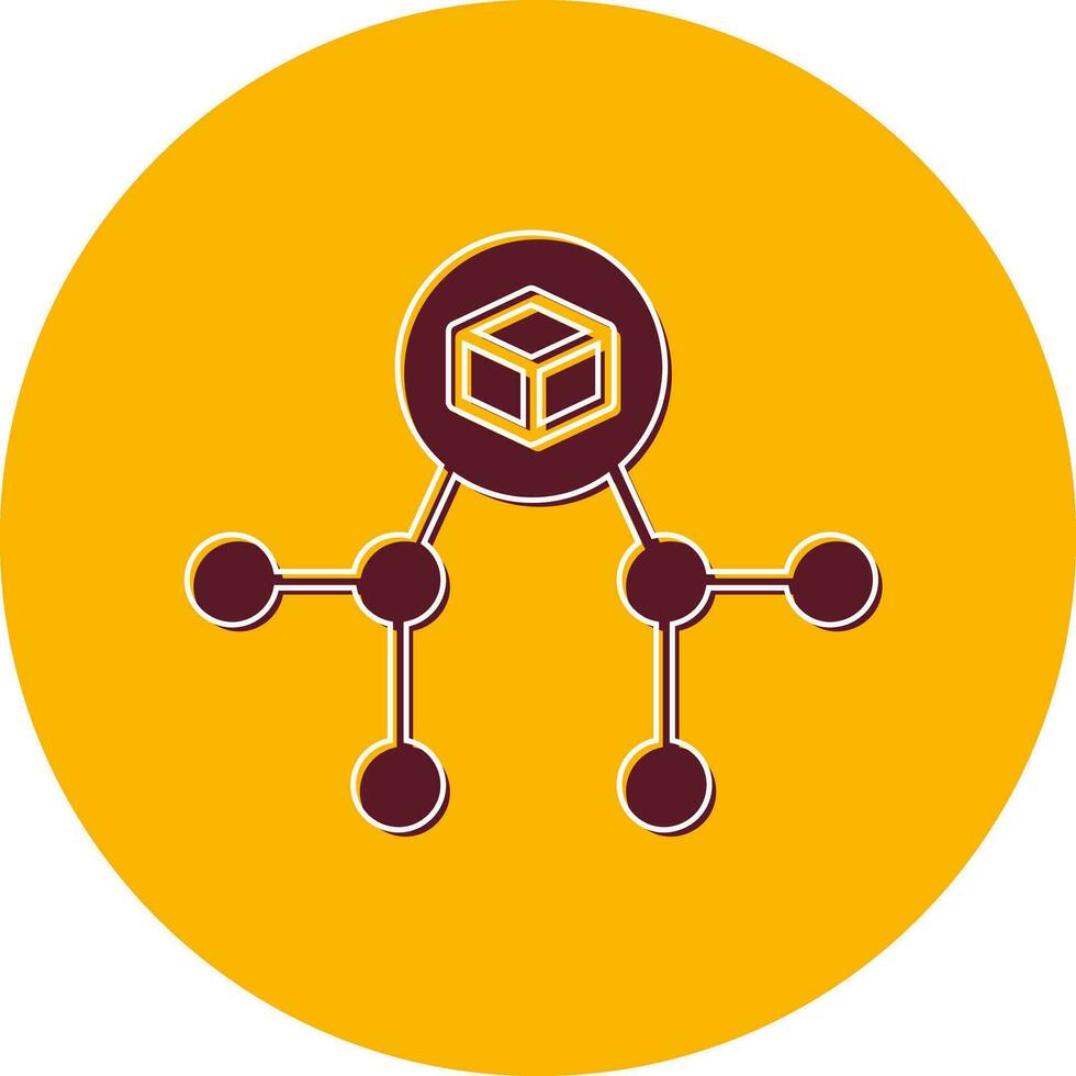 Decentralized Vector Icon