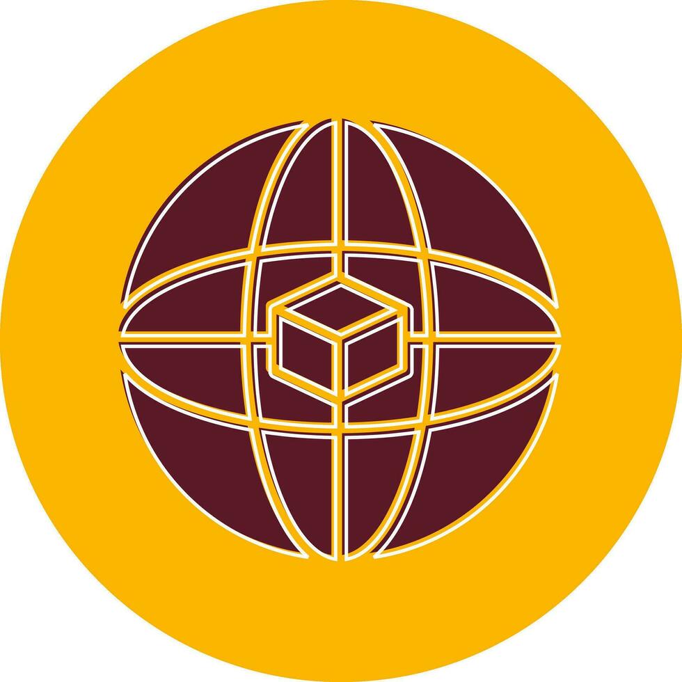 Global Network Vector Icon