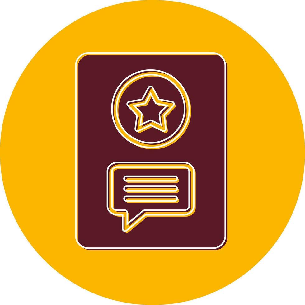 Greeting Vector Icon