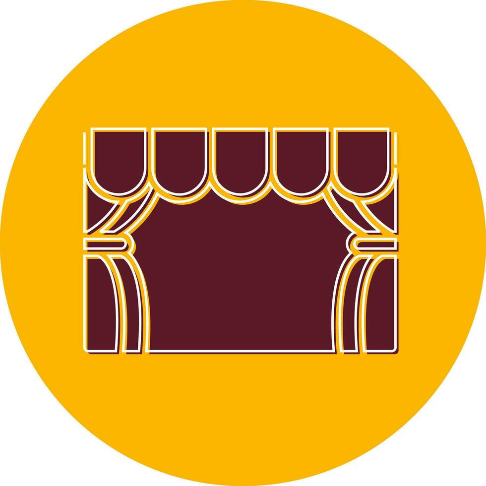 Stage Vector Icon