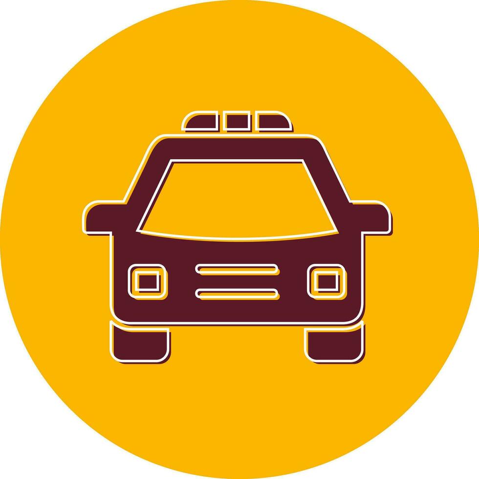 Police Car Vector Icon