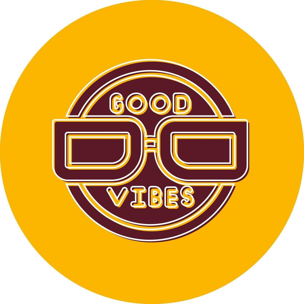 Good Vibes Vector Icon