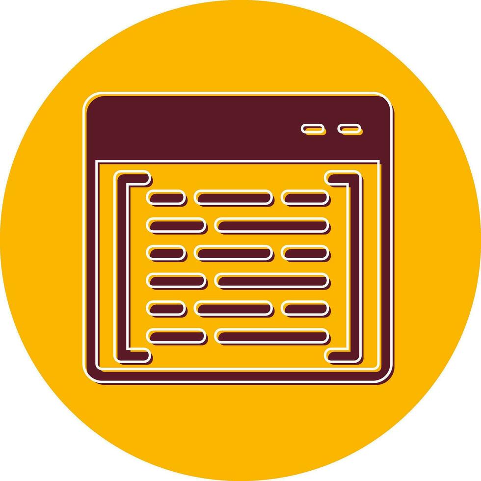 Coding Vector Icon