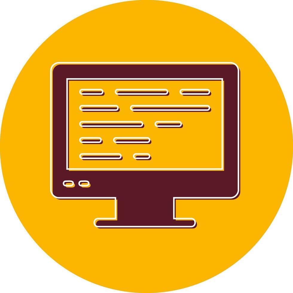 Programming Language Vector Icon