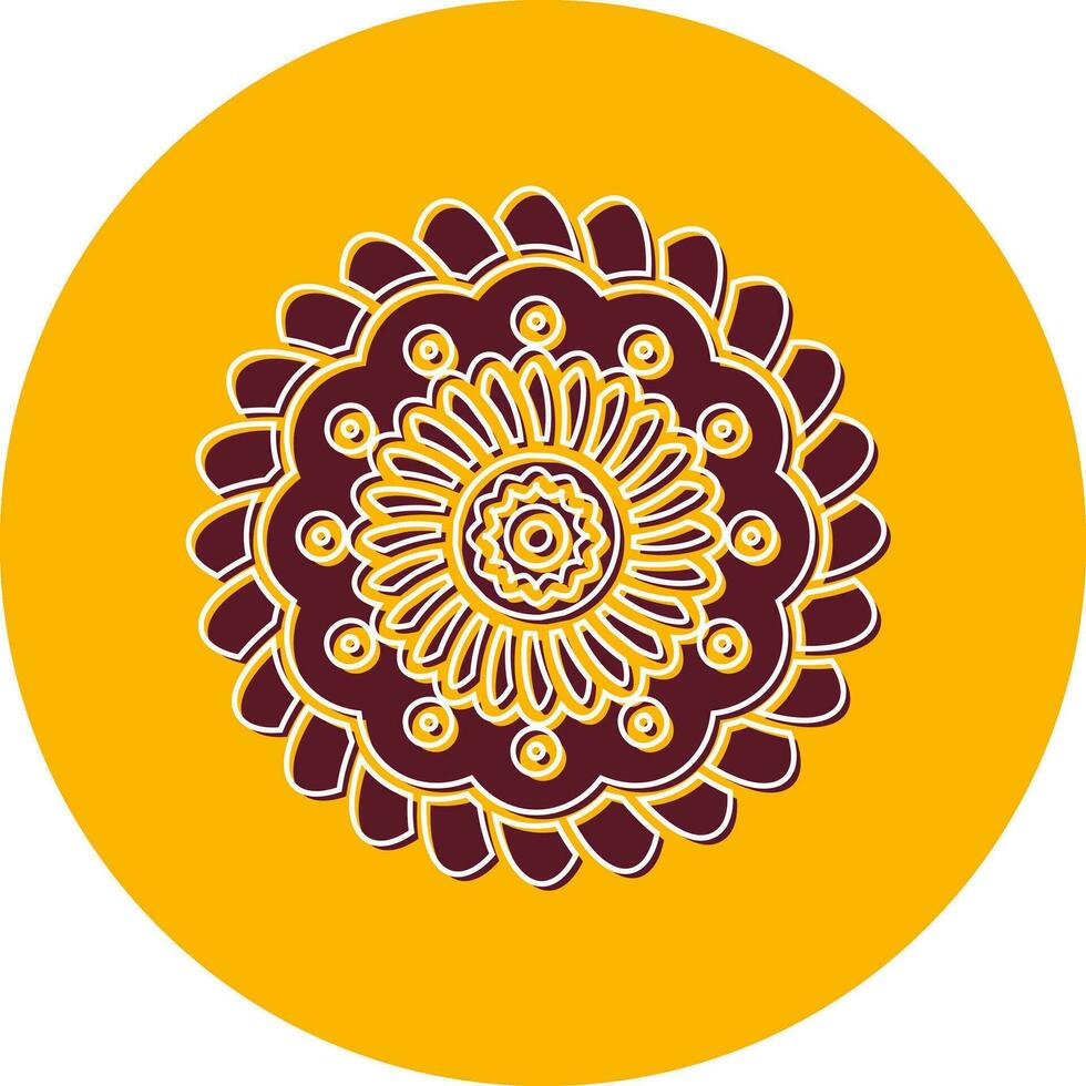 Mandala Vector Icon