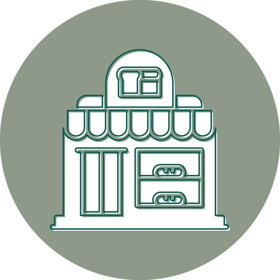 Bakery Shop Vector Icon