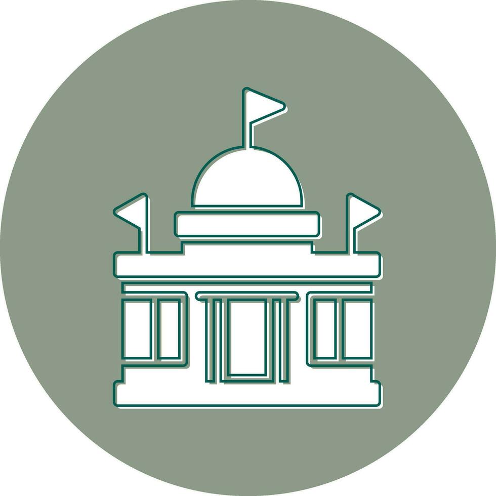 Embassy Vector Icon