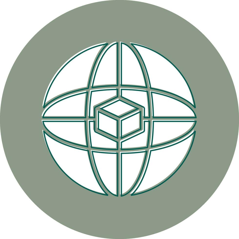 Global Network Vector Icon