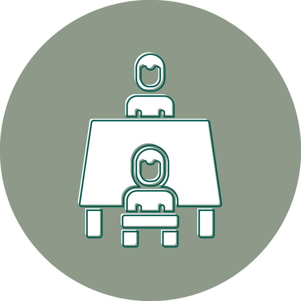 Interview Vector Icon
