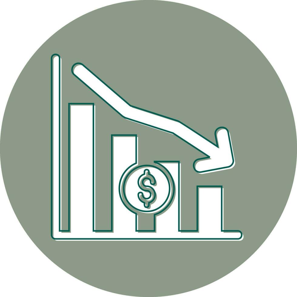 Economic Crisis Vector Icon