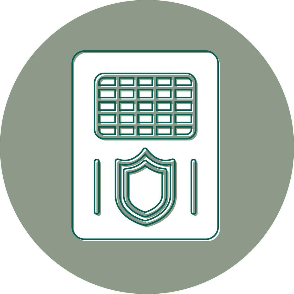 Police Shield Vector Icon