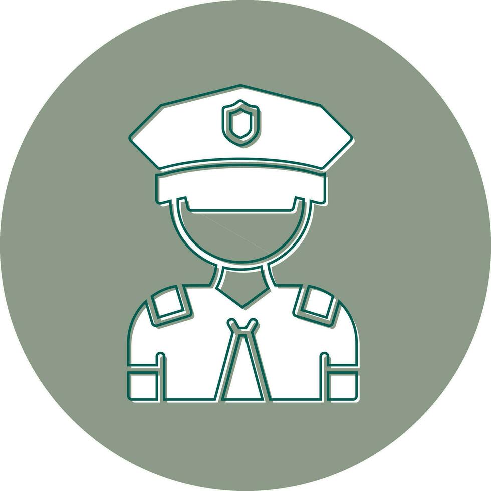 Policeman Vector Icon