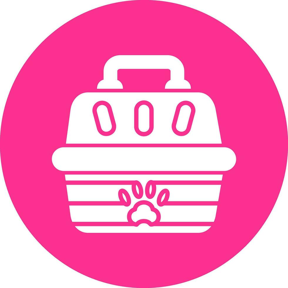 pet carrier Vector Icon